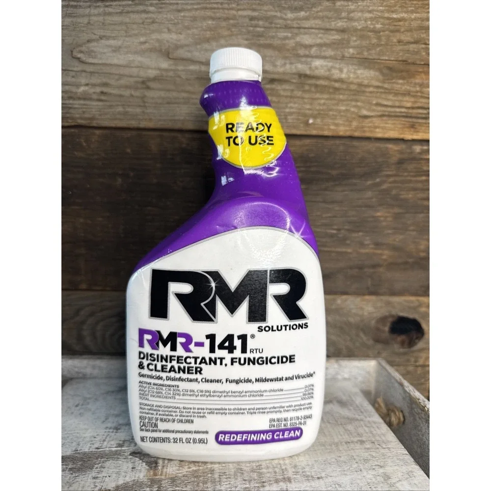RMR Solutions RMR 141 RTU Disinfectant Fungicide Cleaner 32 Oz Mold Killer | $20